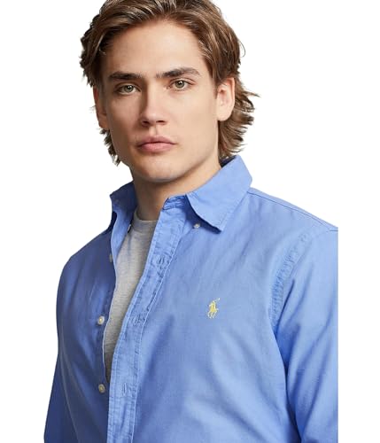 Image of POLO RALPH LAUREN Men's Classic Fit Plaid Oxford Shirt