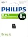 Produktbild Philips FM08MP35B/10 Class 4 8GB microSD-Speicherkarte inkl. Adapter