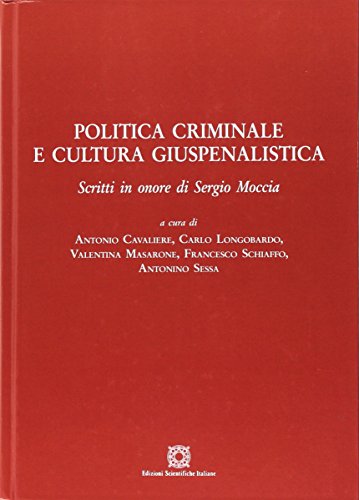9788849532104 Politica Criminale