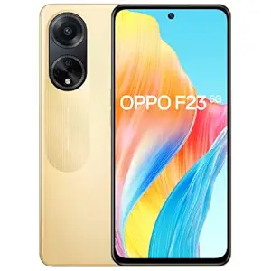 Oppo F23 5G (Bold Gold, 8GB RAM, 256GB Storage) | 5000 mAh Battery with 67W SUPERVOOC Charger | 64MP Rear Triple AI Camera with Microlens | 6.72″ FHD+ 120Hz Display | with Offers at Rs. 24999