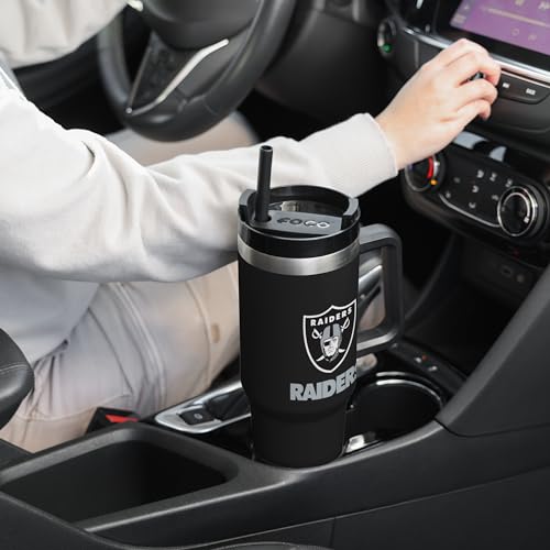 Image of FOCO NFL unisex-adult NFL Team Logo Insulated Travel Mug 40oz XL Tumbler