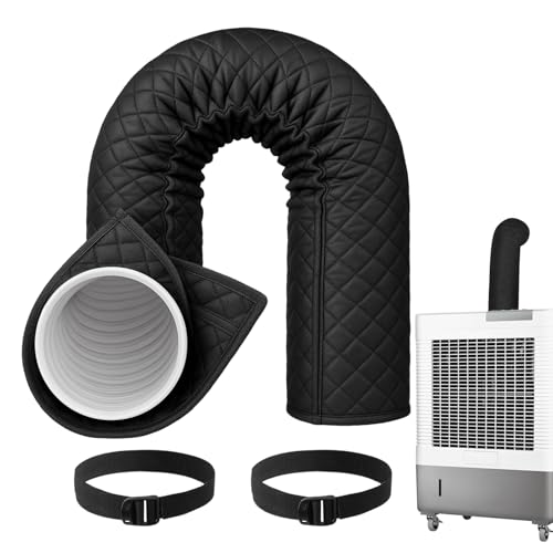 ポータブルエアコン用断熱ホースカバー、空調排気ホースカバーフレキシブルホ ースカ バー エアコンダクトホ ースカ バー換気用ホー ス カバ ーポータブルACホ ース絶縁スリーブポ ータブル 防塵断熱カバ ーエ アコンホ ーススリーブ ポ ータブルフレキシブ