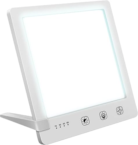 Lumo Therapy Lamp, UV-Free LED, Adjustable Brightness, Wake Up Light & Daylight for Home Office Desk and Bedside