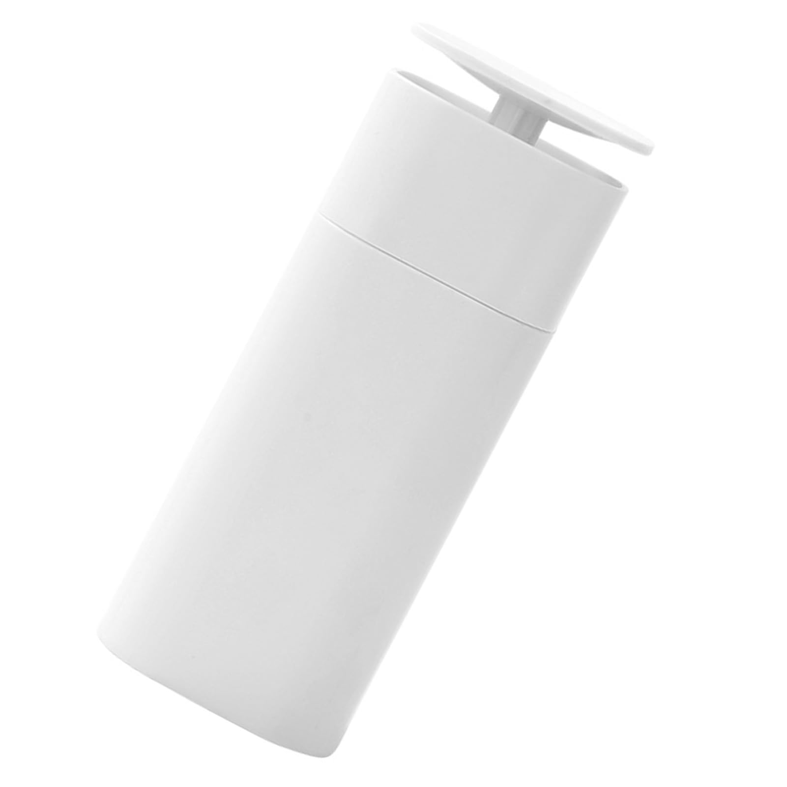 Pousser Le Distributeur de Pompes à Distribution de Pompes à Distribution Précise pour Routine Soin Quotidien, Distributeur en Plastique Portable pour Voyager en Lotion (White)