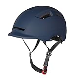 Adult Men Women Bike Helmet with Integrated Taillight for Urban Commuter Cycling Scooter E-Bike Skateboard