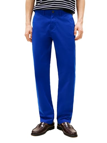 Image of Tommy Hilfiger Men's Stretch Cotton Chino Pants in Slim Fit