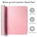 Aothia Leather Desk Pad Protector, Mouse Pad, Office Desk Mat, Non-Slip PU Leather Desk Blotter, Laptop Desk Pad, Waterproof Desk Writing Pad for Office and Home (23.6