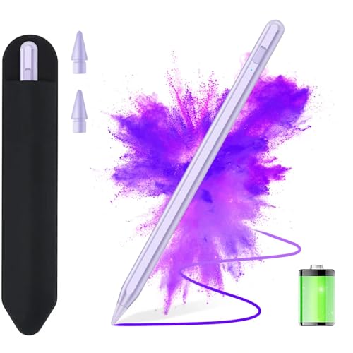 Image of Stylus Pen for iPad 2018-2026 with Palm Rejection, Apple Pencil for Pad11th /10th /9th /8th /7th /6th Gen, iPad Pro 11 /12.9 inch, New iPad Air 2026 11&13-inch(M3 /2) /5th /4th /3th Gen, iPad mini 6th /5th