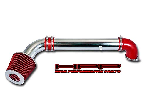 High Performance Parts Short Ram Air Intake Kit & Red ...