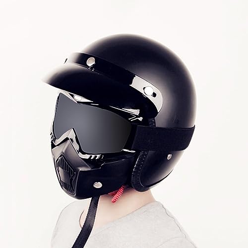 RADIANT Face Mask for Bikers in Riding UV Protected Full Face Mask Balaclava for Men Black Mask for Bike Riding & Cycling, Full Face Helmet Mask for Men (Goggle Glass (Pack of 1))