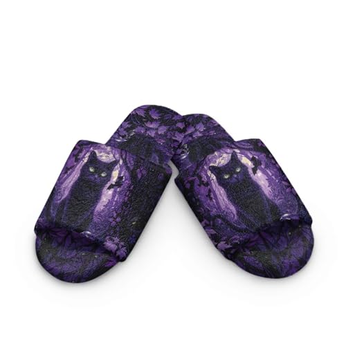 Showudesigns Slippers for Women Men Open Toe Indoor Outdoor Shoes Memory Foam Fuzzy House Slippers2