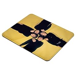 French Unicorn Tapis de Souris Aspect Cuir The Beatles Hampstead Studio Pop Vintage Photo 1965 – 22 x 18 cm - Les Beatles, Paul McCartney, John Lennon, RIngo Starr, George Harrison French Unicorn Tapis de Souris Aspect Cuir The Beatles Hampstead Studio Pop Vintage Photo 1965 - 22 x 18 cm – Image 3