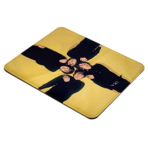 French Unicorn Tapis de Souris Aspect Cuir The Beatles Hampstead Studio Pop Vintage Photo 1965 – 22 x 18 cm - Les Beatles, Paul McCartney, John Lennon, RIngo Starr, George Harrison French Unicorn Tapis de Souris Aspect Cuir The Beatles Hampstead Studio Pop Vintage Photo 1965 - 22 x 18 cm – Image 4
