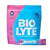 BIOLYTE IV Electrolyte Powder Packets, IV Liquid Drink Mix for Water, Doctor-Developed Hydration, Dehydration Relief, Chemotherapy Must Haves for Women, Men- Fruit Punch (16 Sticks)