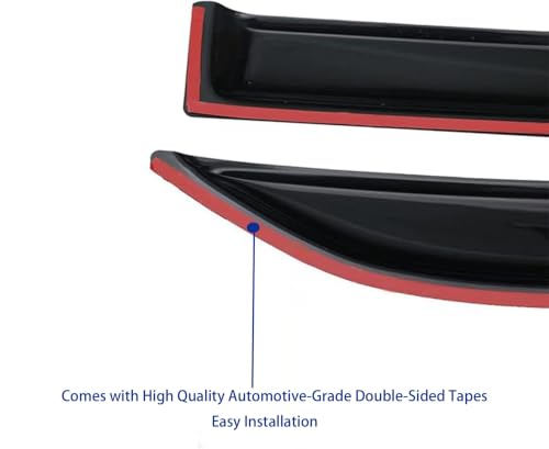 YLSCOO Window Visors Rain Guards Compatible with Honda Odyssey 2018-2026 by YLSCOO - Used condition - Image 7