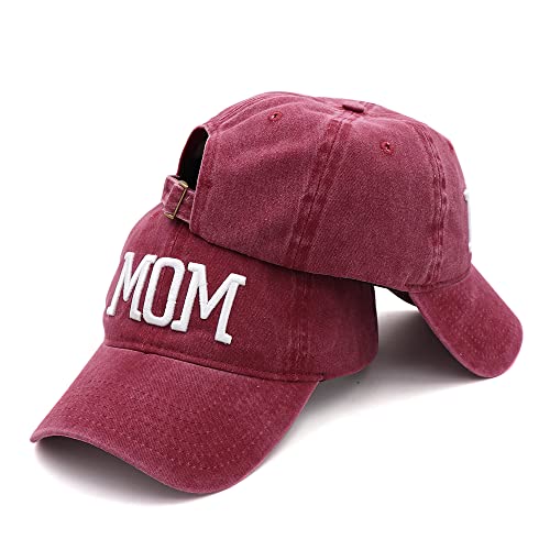 Ndlbs Mom And Dad Hats Funny Birthday Gifts For Mom And Dad Embroidered Adjustable Baseball Cap Christmas Xmas Gift For Couples Parents #TOP3
