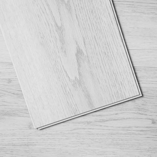 Happybuy Interlocking Vinyl Floor Tiles 48 x 7.3 Inch, 10