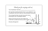 Housekeeping Hotel Motel Tip Envelope - Gummed Seal - White with Black Ink (Pack of 250)