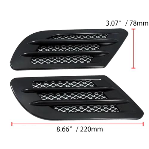 Grille capot compatible avec BMW E46 E92 F30 finition noire - 4