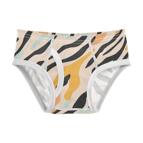 KLL Tigers Stripes Pattern Toddler Boys Cotton Nighttime Underwear Cute Children Undies