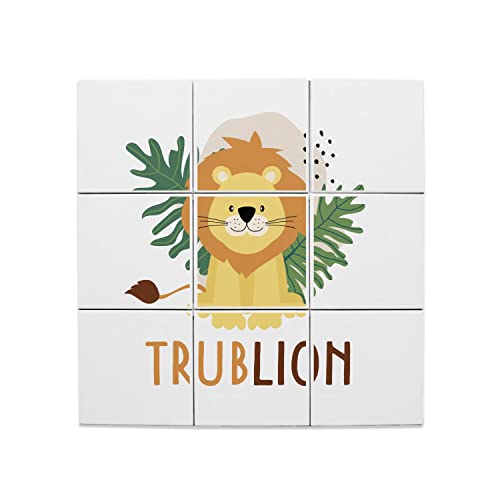 Carreaux céramique lion pour décorer un salon ou une entrée