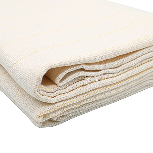 Rotolo di Stoffa per Tufting da 79x40 Pollici Impedisce lo Strappo del Tessuto per Tappeti in Tessuto Fai da Te da 79x40 Pollici