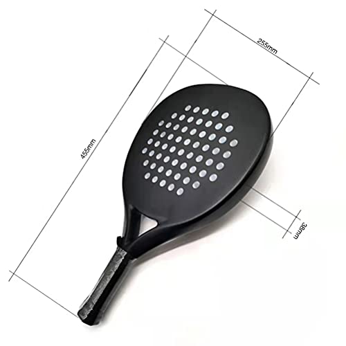 Raqueta de tenis de superficie de fibra de carbono y espuma EVA miniatura 4