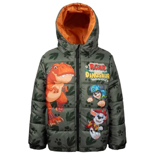 Image of Paw Patrol Boys' Hooded Puffer Jacket Toddler to Big Kid