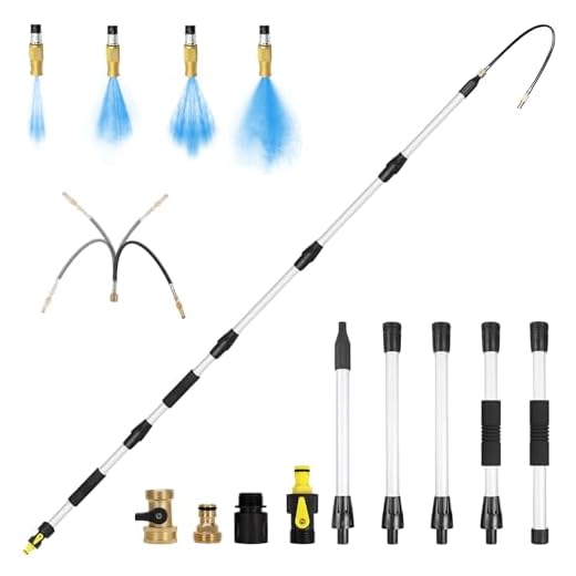 EVCITN 16FT Reach Gutter Cleaner Tool