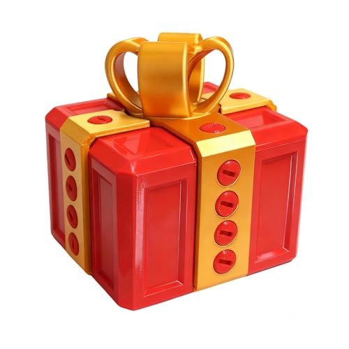 GEXINKEJI Coffret Cadeau Amusant Coffret Cadeau Surprise Coffret Cadeau Puzzle avec Vis Idéal pour la Décoration de Bureau la Décoration Intérieure Et Peut Être Utilisé pour Pâques la Saint-Valentin