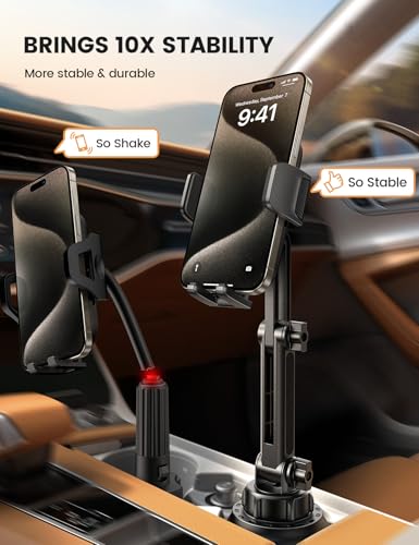 Lamicall Cup Holder Phone Holder For Your Car thumb #2