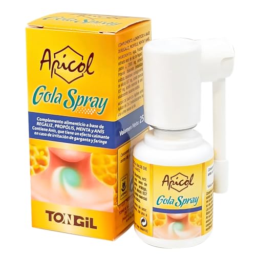 Apicol Gola Propolis Spray Garganta 25 ml - Propóleo con Regaliz,...
