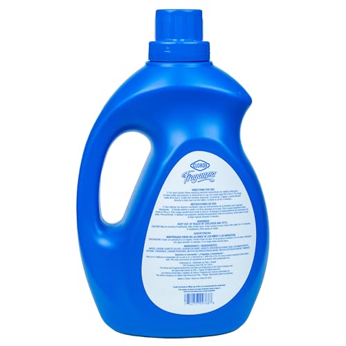Image of Clorox Fraganzia Liquid Laundry Detergent, Ocean Scent - High Efficiency Formula for All Front and Top Load Washing Machines, Long-Lasting Crisp Fragrance, 65 Loads per Bottle, 100 Fl Oz