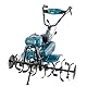 Könner & Söhnen KS 7HP-950S Benzin Bodenhacke, gartenfräse, kettenantrieb, geschmiedete Säbelfräsen, 2 Vorwärtsgänge, Rückwärtsgang,108 cm Arbeitsbreite, ≤ 31 cm Arbeitstiefe,7.0 PS Kultivator