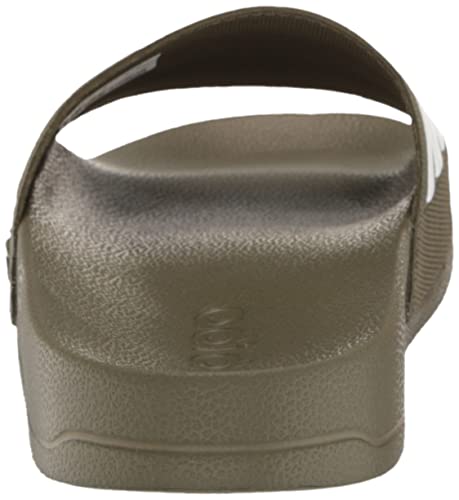 Adidas Adilette Shower Slides Sandal, Olive Strata/White/Olive Strata, 1 Us Unisex Little Kid #TOP2