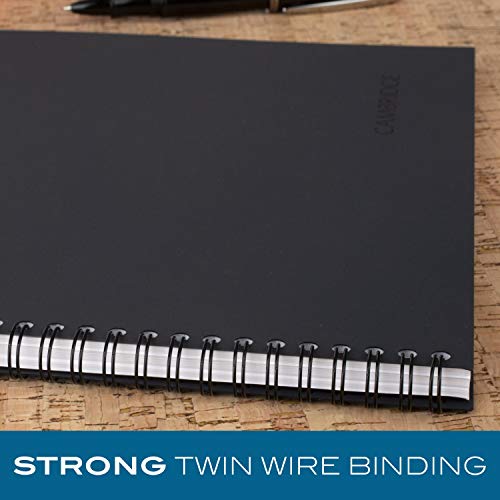 Cambridge Limited Business Notebook, Legal Ruled,6-5/8" X 9-1/2" Page Size, 80 Sheets , Wirebound, Gray (06672) #TOP4