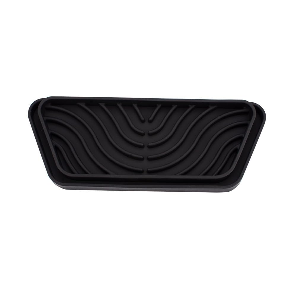 Hndhbfgrt Mini Fridge Drip Tray Protects Trapezoidal Refrigerator Water Drip Tray Protector for Ice& Water Dispenser Pan Fridge Spill Pad