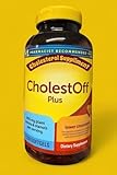 Cholest-Off Plus Dietary Supplement, Plant Sterols and Stanols, 900mg per Serving, 210 Softgels Sold Comes with Thank You Sticker Sold only vsl Supplies