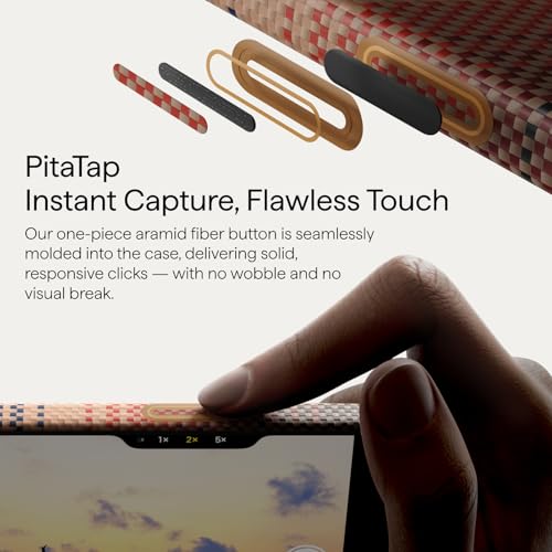 Image of pitaka for iPhone 17 Pro Max Case 6.9 inch, Caseless Feeling, Aramid, Sunset