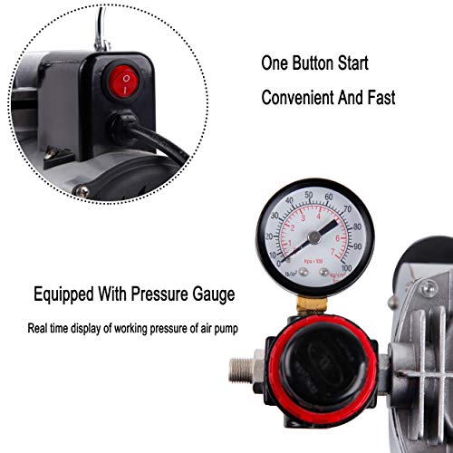 TIMBERTECH ABPST07 Quiet Airbrush Compressor