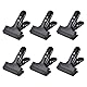 KAGYOKU 6Pcs Federklammern - Robuste Clips für Fotografie-Hintergründe, Heimwerken und Bastelprojekte
