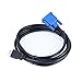Produktbild 1.8/3 Meter HDMI zur VGA Kabel 15Pin Adapter Stecker auf Stecker Video 1024 x 768p High Definition Super Fast Rate schwarz Übertragen