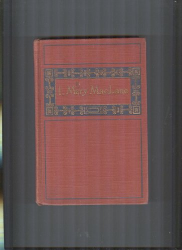 I, Mary Maclane B0014LU5Y0 Book Cover