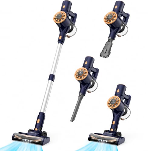 350W/45KPA Aspirateur Balai sans Fil...