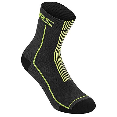 Amazon Alpinestars Socks - Summer Socks 15 Black Acid Yellow Medium - 2020 2020 #ad