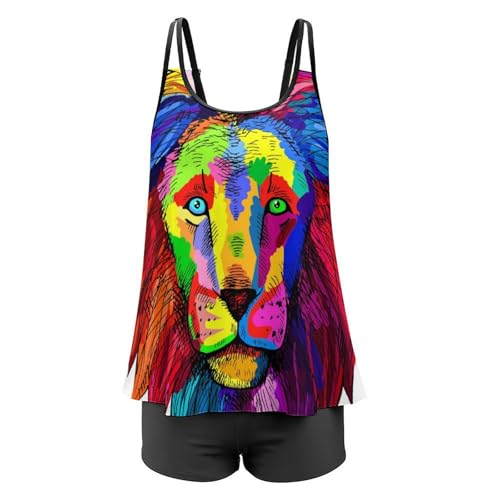 Maillot de bain avec short de garçon pour masquer le ventre et robe - 4