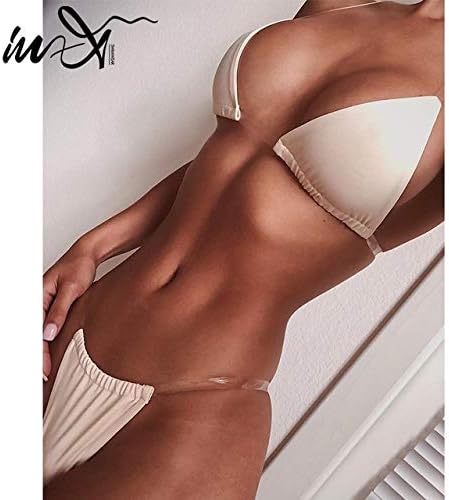 Swimwear Sexy Micro Bikinis 2019 Mujer Brazilian Swimsuit Push up Women Swim Suit Solid Bathing Suit Summer Two-Piece Suits