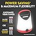 Eveready LED Camping Lantern X-250 (2-Pack), Super Bright Tent Lights, Rugged Water Resistant LED Lanterns, 100 Hour Run-time (Batteries Included), Red and Black