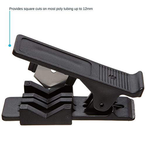 John Guest Tube Cutter, For Up to 12 mm Plastic Tubing, Black, TSNIP-US - Thumbnail 2