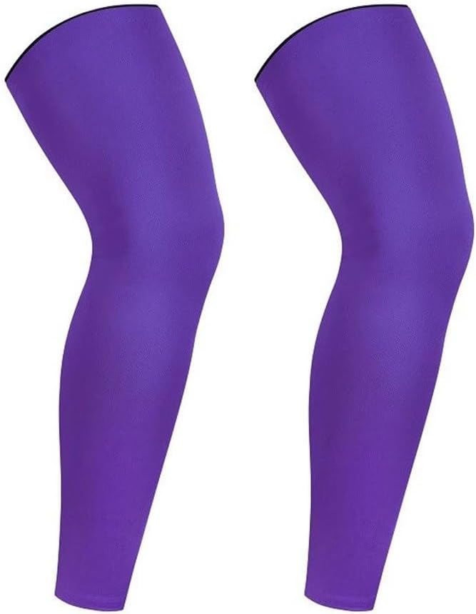 Calf Support Brace Breathable and Warm Cycling Knee and Leg Guards(Color 4,Large)